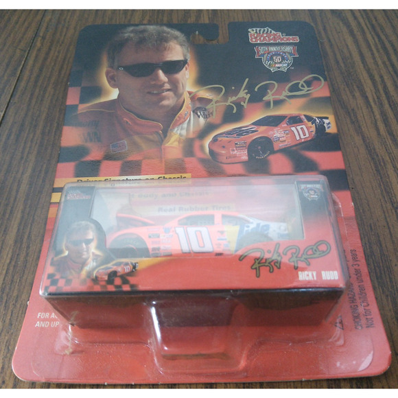 1998 Racing Champions 1:64 Scale Signature Series Stock Car #10 Tide Ricky Rudd - Picture 1 of 4